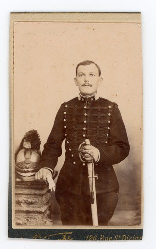 Photo cdv 1900 odinot nancy - odinot,