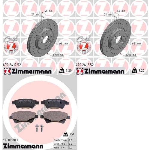Zimmermann disques frein - zimmermann,