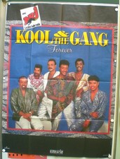 KOOL & THE GANG – “FOREVER” - ORIGINAL POSTER 120x160cm - RARE - POSTER...