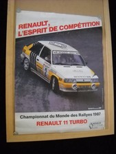 AFFICHE POSTER RENAULT 11