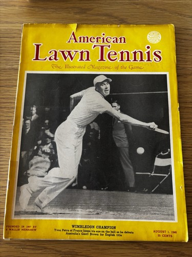 American lawn tennis août - lawn,