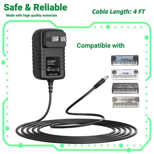 Adapter fits for casio - 9v,