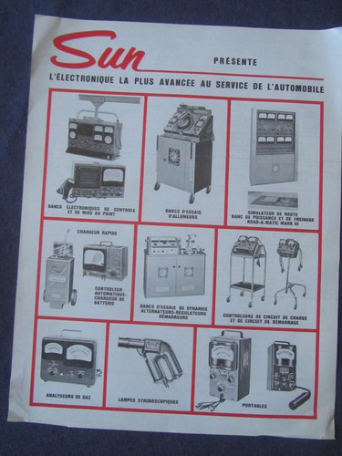 Ancienne brochure sun - ancienne,