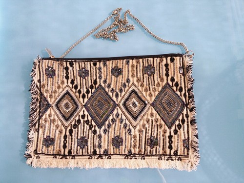 Pochette sac motif ethnique - motif,