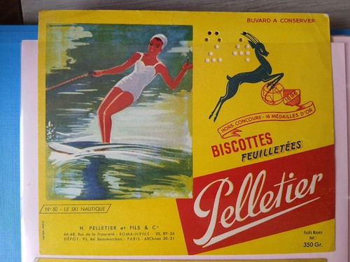 Buvard biscottes pelletier - biscottes,
