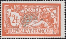 France Timbre année 1920 N°