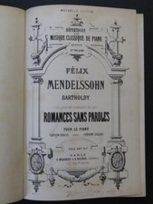 MENDELSSOHN Romances sans