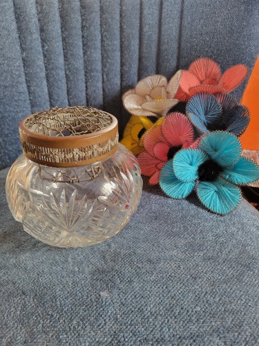 Vase pique fleurs cristal - vase,