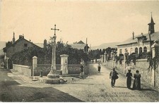 SAVOIE  CHAMBERY la croix des