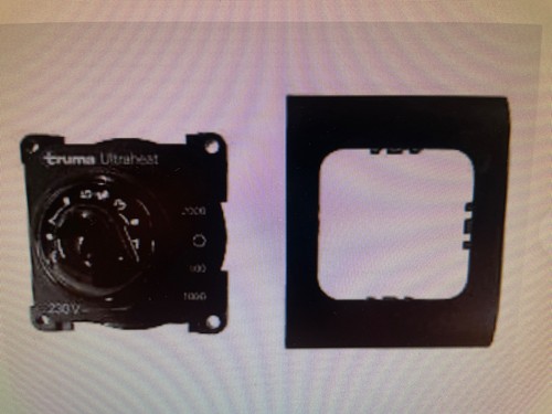 Truma control panel black - control,