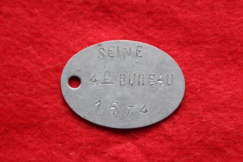 Plaque identité francaise - plaque,