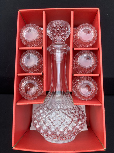 Service liqueur cristal - À,