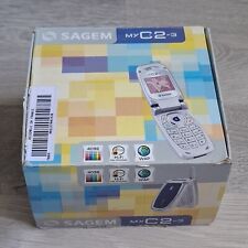 Téléphone Sagem MyC2-3 Mobile Rare collector Mobile Phone Cell GSM
