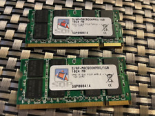 Kit 2Go SoDimm 2x1Go DDR2-667/PC2-5300/SD2/1G667MP