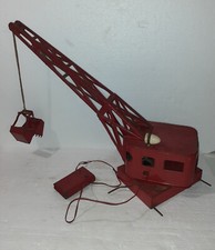 POUR COLLECTIONNEUR VIEILLE GRANDE GRUE TÔLE A RESTAURER.  DIRECTEMENT GRENIER