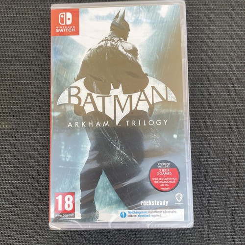 Batman arkham trilogy jeux - trilogy,