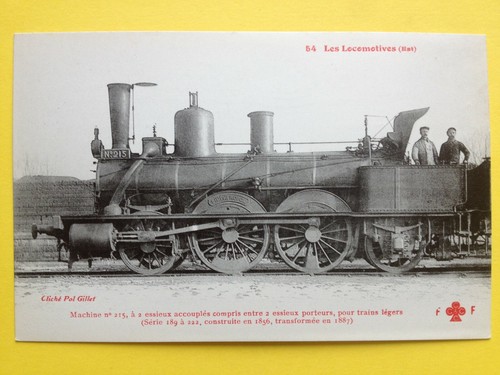 Cpa locomotive cie est - cpa, de