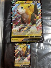 carte pokemon Et Carte Pokémon Version Jumbo , Fulgudog 200 Pv