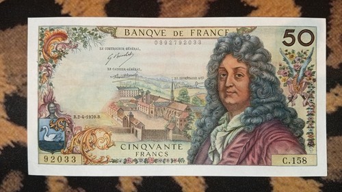 Billet francs racine - billet, 50