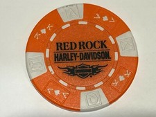 Harley Davidson Poker Chip Las