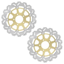 pour SUZUKI GSXR1000 03 04 GSXR600 GSX-R 750 2004 2005 2x Disques de frein Avant