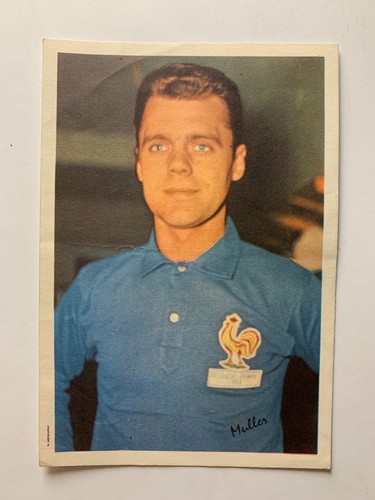 Ancienne carte football miroir - carte,