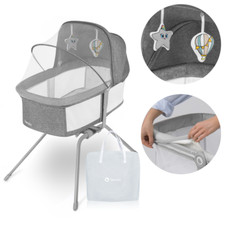 Lit de voyage pour bébés avec matelas Lionelo Malin Evo berceau bébé de 0 à...