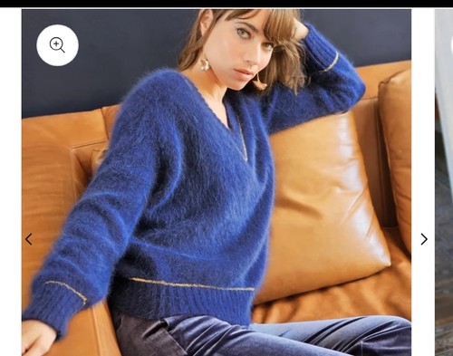Superbe pull angora - 80%,