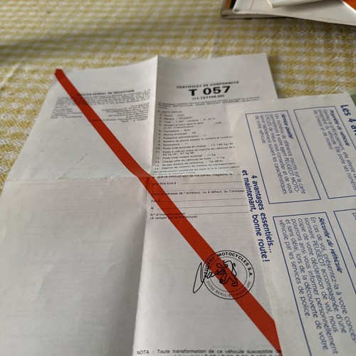 Certificat conformité fox oem - conformité,