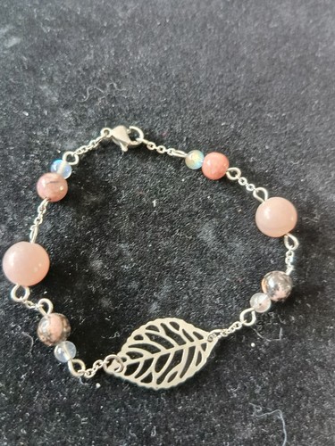 Bracelet argenté fait main