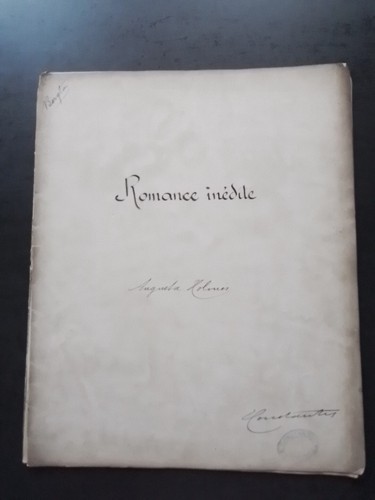Partition manuscrite piano - manuscrite, &