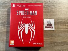 Marvel Spider-Man Edition Spéciale Steelbook PS4 PAL FR PlayStation 4 Special