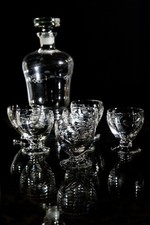 Carafe Art Déco Et Ses 6