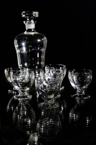 Carafe art déco - ses, 6