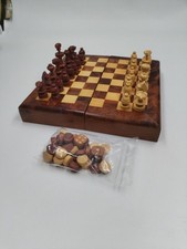 Coffret Bois Jeu D Échecs Et Backgammon Jeux De Société Échecs Tric Trac Jacquet