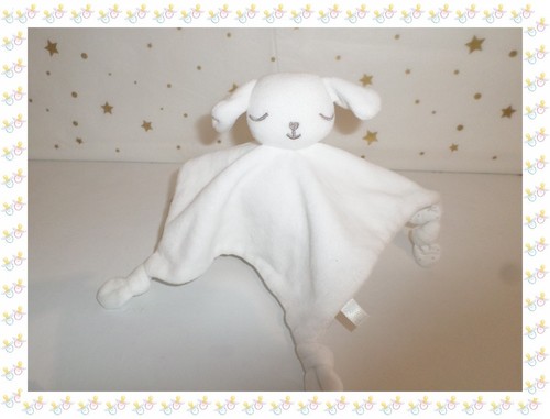 Doudou plat carré - ⑪, chien