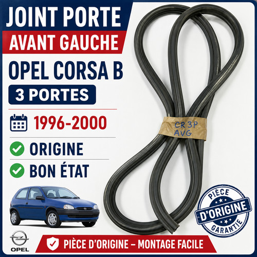 Joint caoutchouc porte avant - caoutchouc,