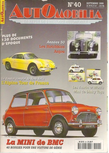 Automobilia austin mini - automobilia,