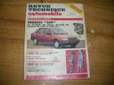 REVUE TECHNIQUE RTA PEUGEOT 309 MOTEURS TU 1124 et 1360 cm3
