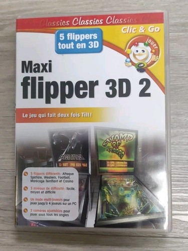 Flipper jeu pc - flipper, 3d
