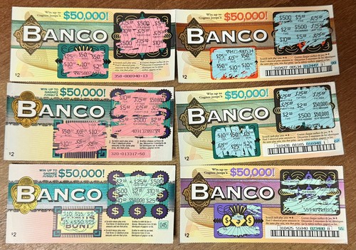 Lot anciens tickets - lot, 6