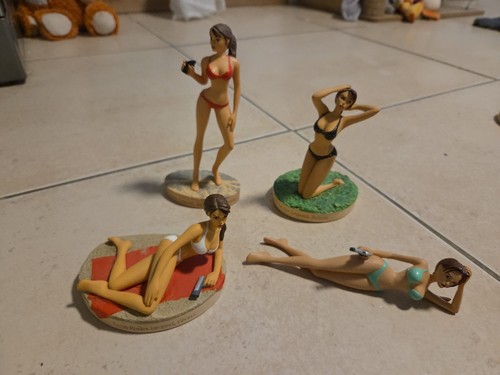 Lot statuettes lara croft - statuettes,
