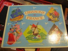 chansons de France album chocolat Poulain complet bleu