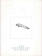 Catalogue Brochure Jaguar XJ6 / XJ12 / Sovereign / Daimler 1989 France