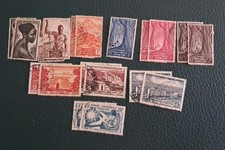 lot de timbres des anciennes colonies Françaises - Afrique Equatoriale (AEF)