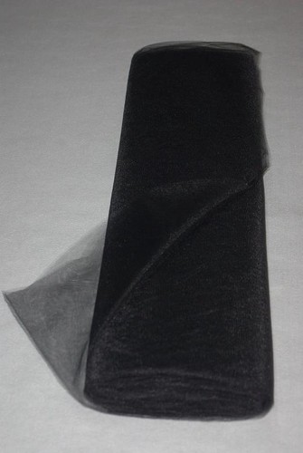 Tulle souple non - non, noir