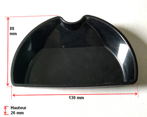 Bac récupérateur noir