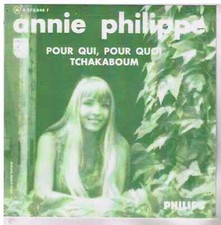 Annie PHILIPPE      Pour qui, pour quoi        7" 45 tours SP  ENCART PHOTOCOPIE