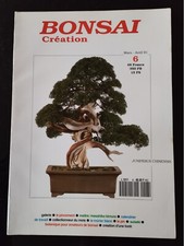 BONSAI Création n°6 du 3-4/1991; Masahiko Kimura/ Murier blanc/ Suiseki/ Le pin