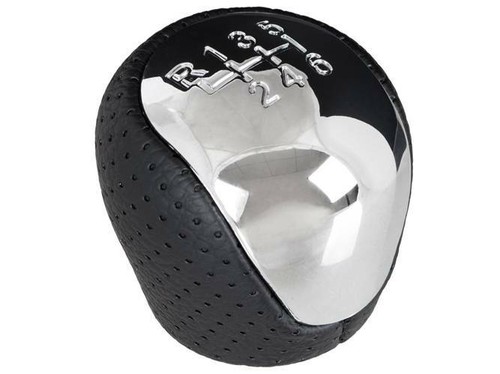 Sport cuir trou - cuir, chrome